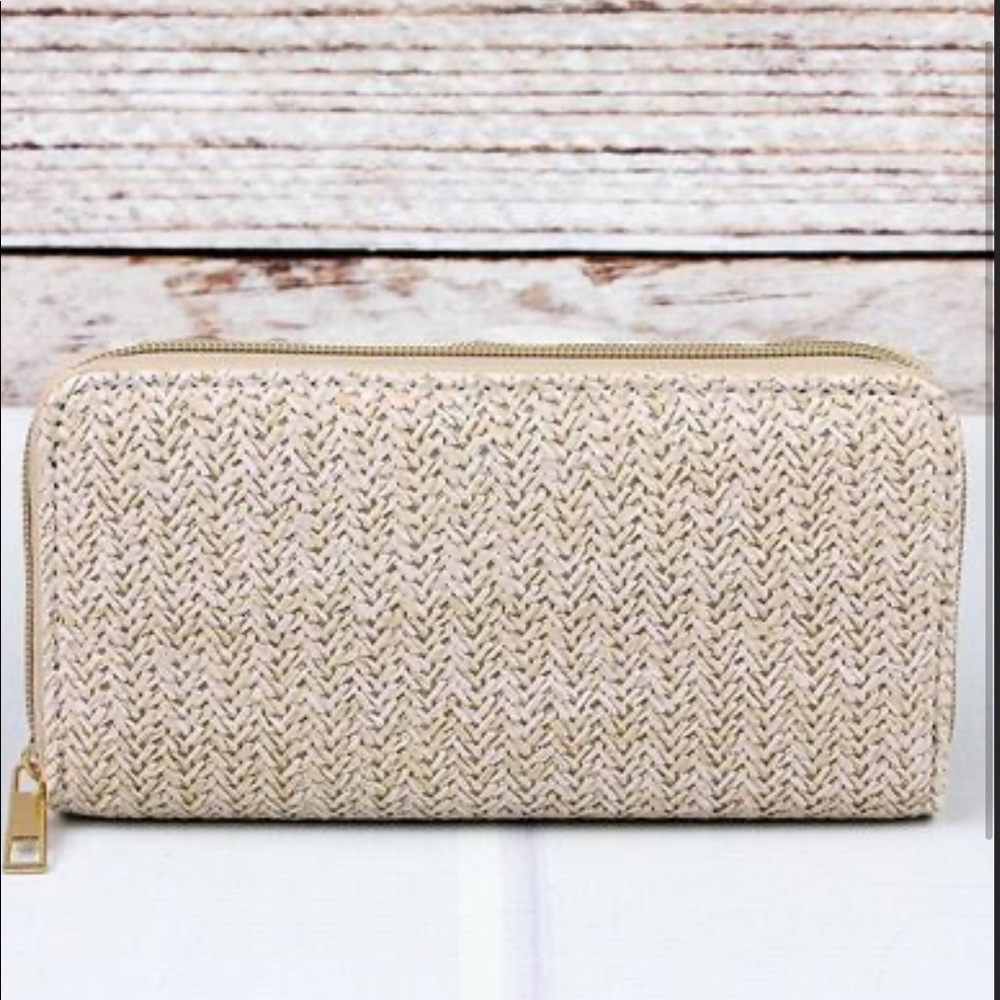 Cream wallet
